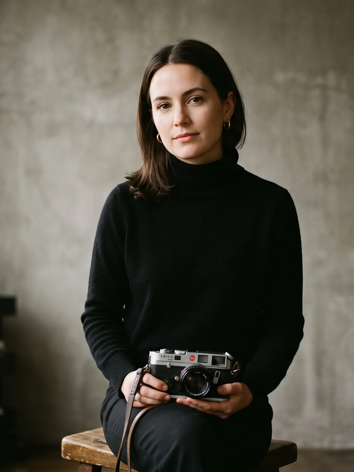 Ana Marić, portret u studiju